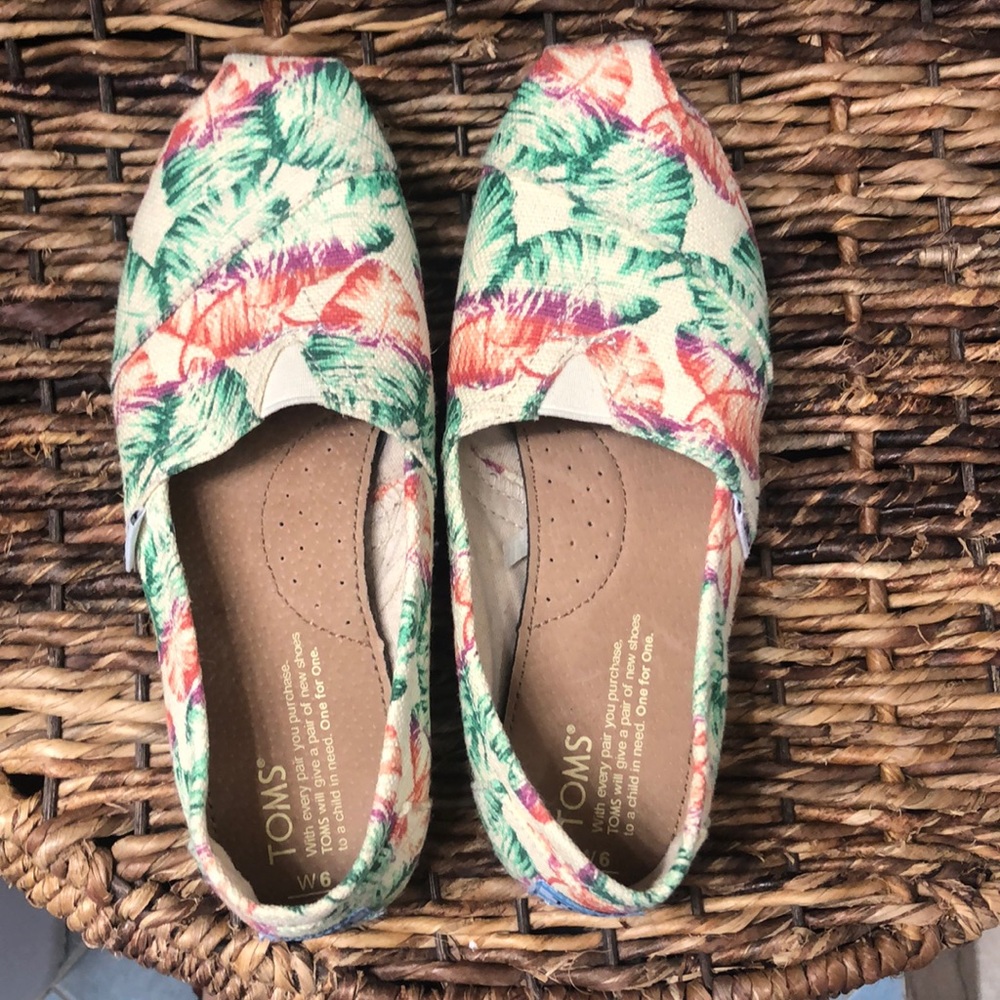 Toms size 6W